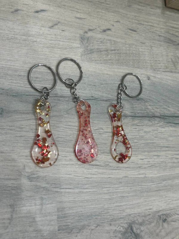 jeton de caddie porte clé en résine