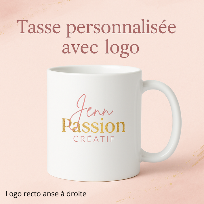 tasse personnalisée avec logo