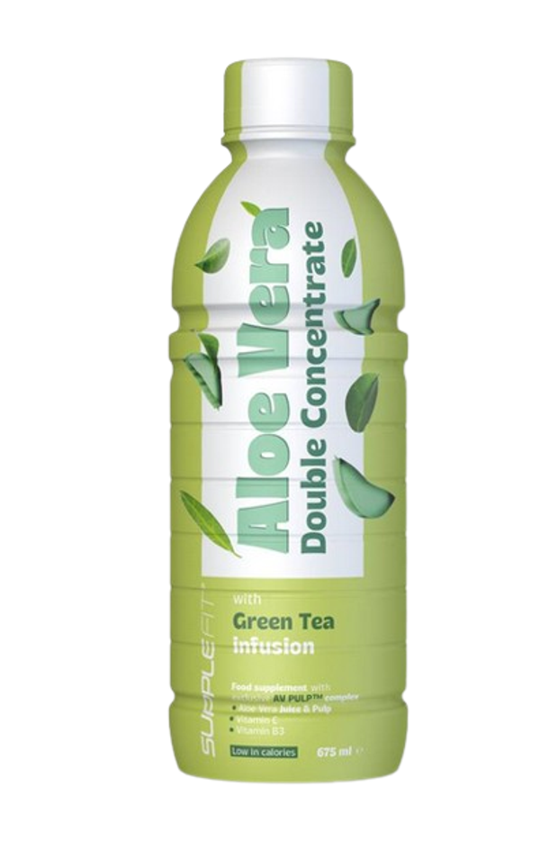 ALOE VERA jus et pulpe avec Thé Vert - 675 ml INTB062