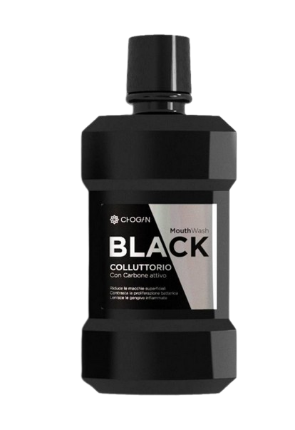 Bain de bouche Black au charbon actif BLK04
