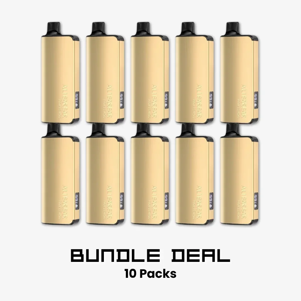 ALIBARBAR INGOT – 10 PACK- 9000 PUFFS
