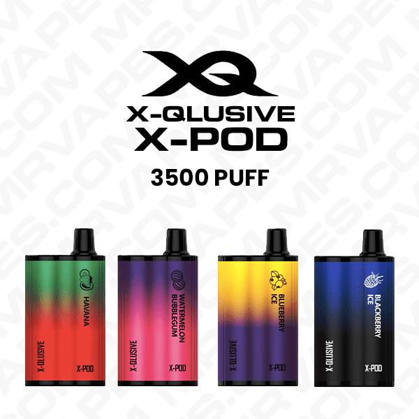 X-QLUSIVE X-POD 3800 Puffs 10 PACK