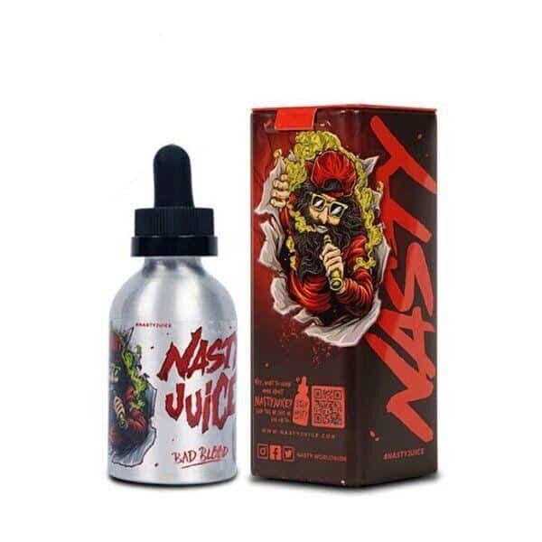 Nasty Juice – Bad Blood (Red) (Low Mint Series) The Mix of Blackcurrant (10 PACK)