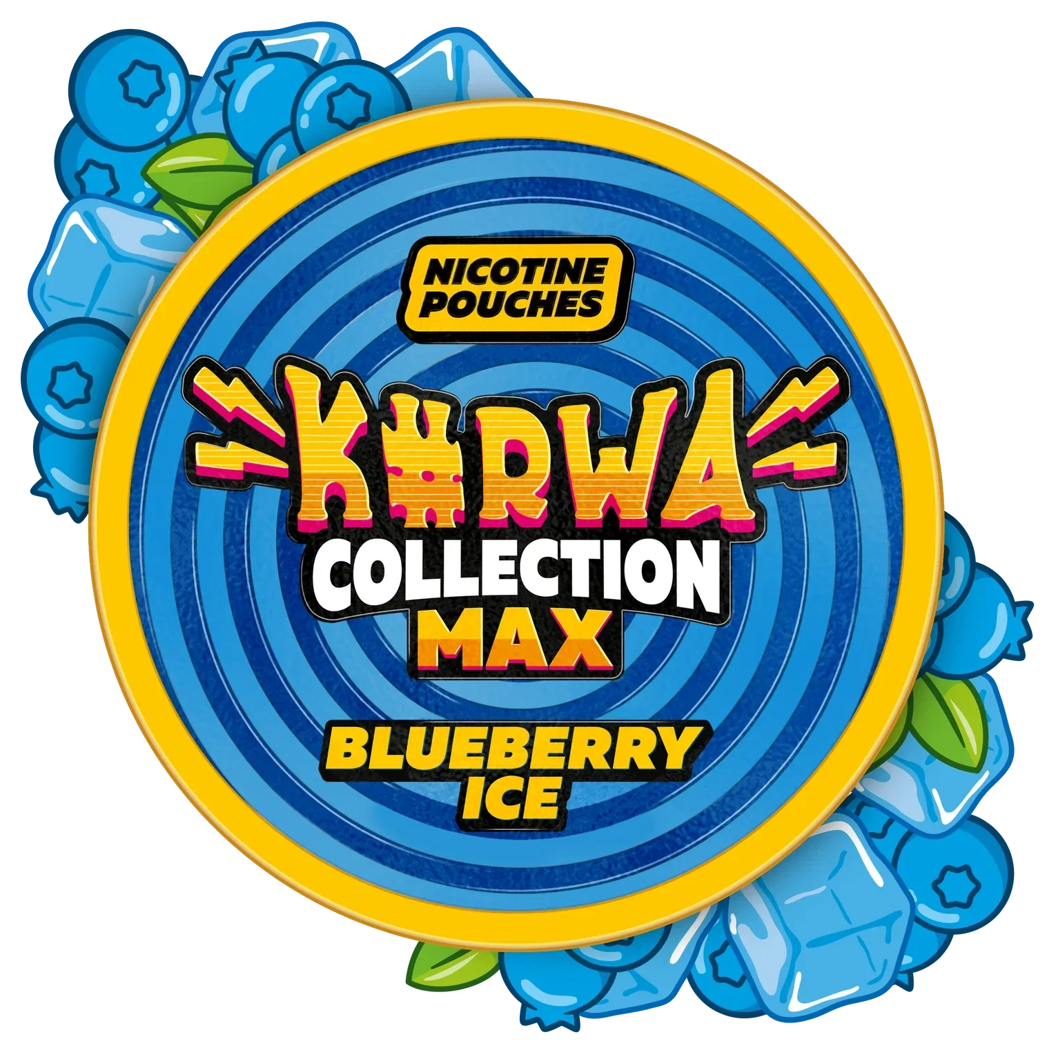 Kurwa Max Blueberry Ice 43mg (10 PACK)