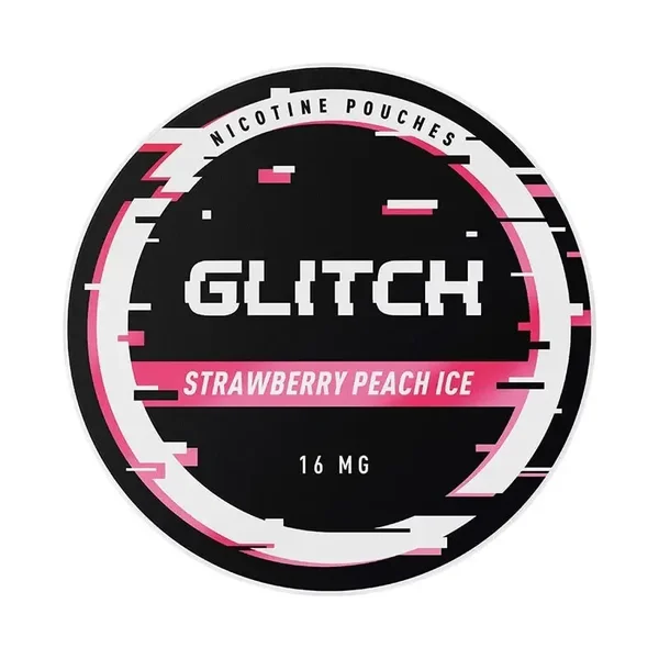 Glitch Strawberry Peach Ice 16mg (10 PACK)