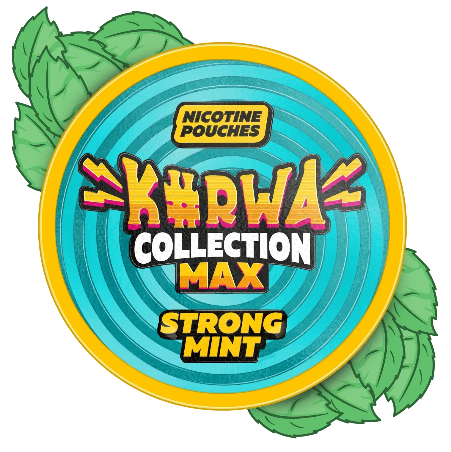 Kurwa Max Strong Mint 43mg (10 PACK)