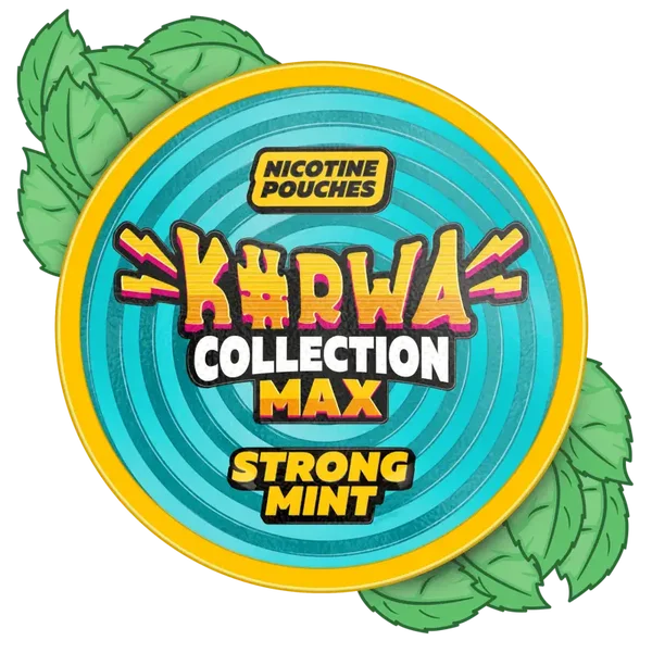 Kurwa Max Strong Mint 43mg (10 PACK)