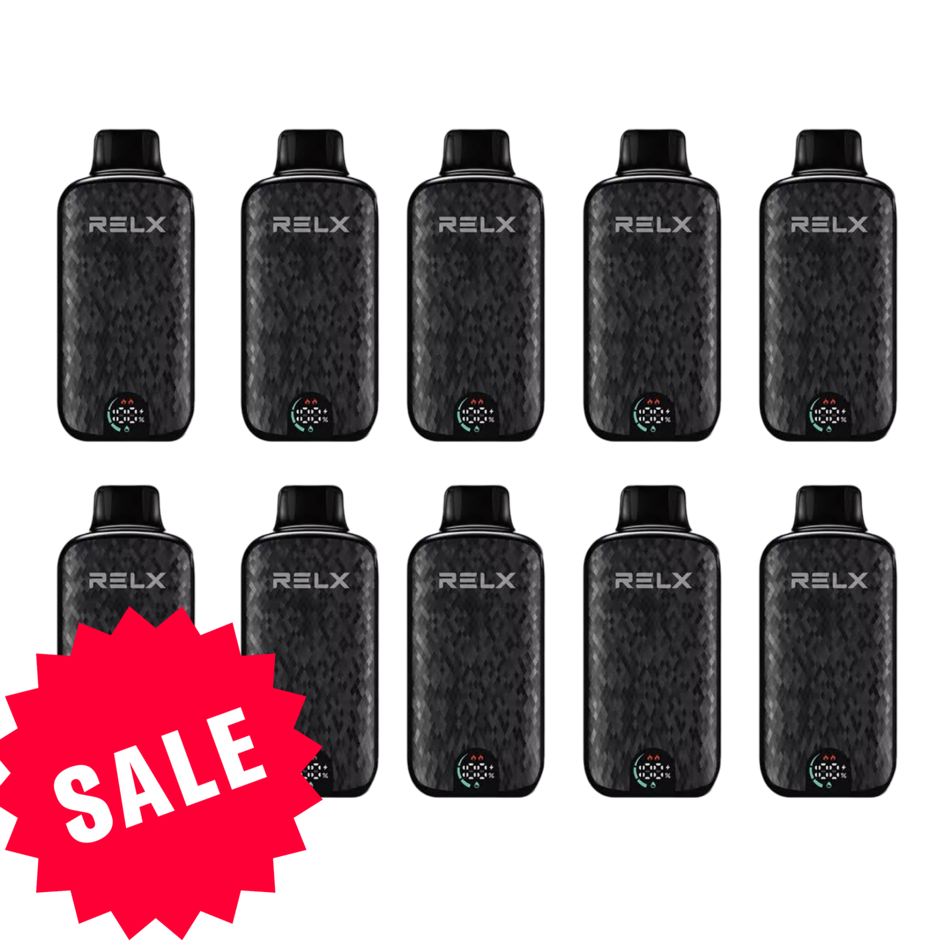 RELX Sparta 18000 Puff Disposable Vape – 10 Vapes