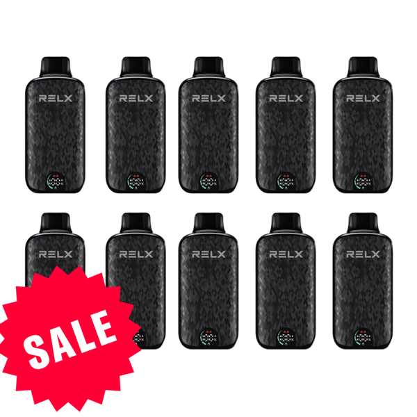 RELX Sparta 18000 Puff Disposable Vape – 10 Vapes