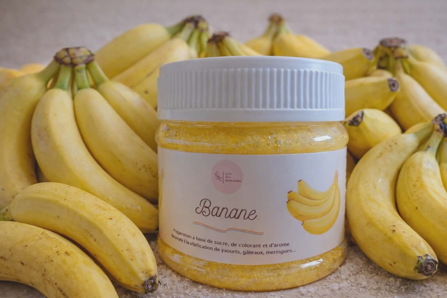 Sucre Aromatisé Banane – Saveur Douce & Tropicale