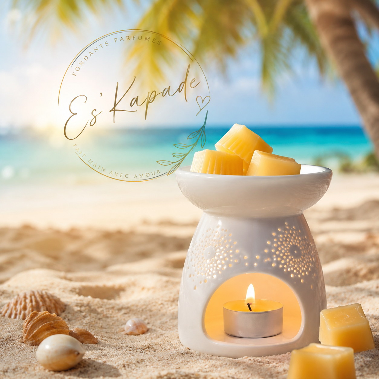 🕯️ Fondants parfumés artisanaux en cire de soja – plus de 80 senteurs disponibles 🌸