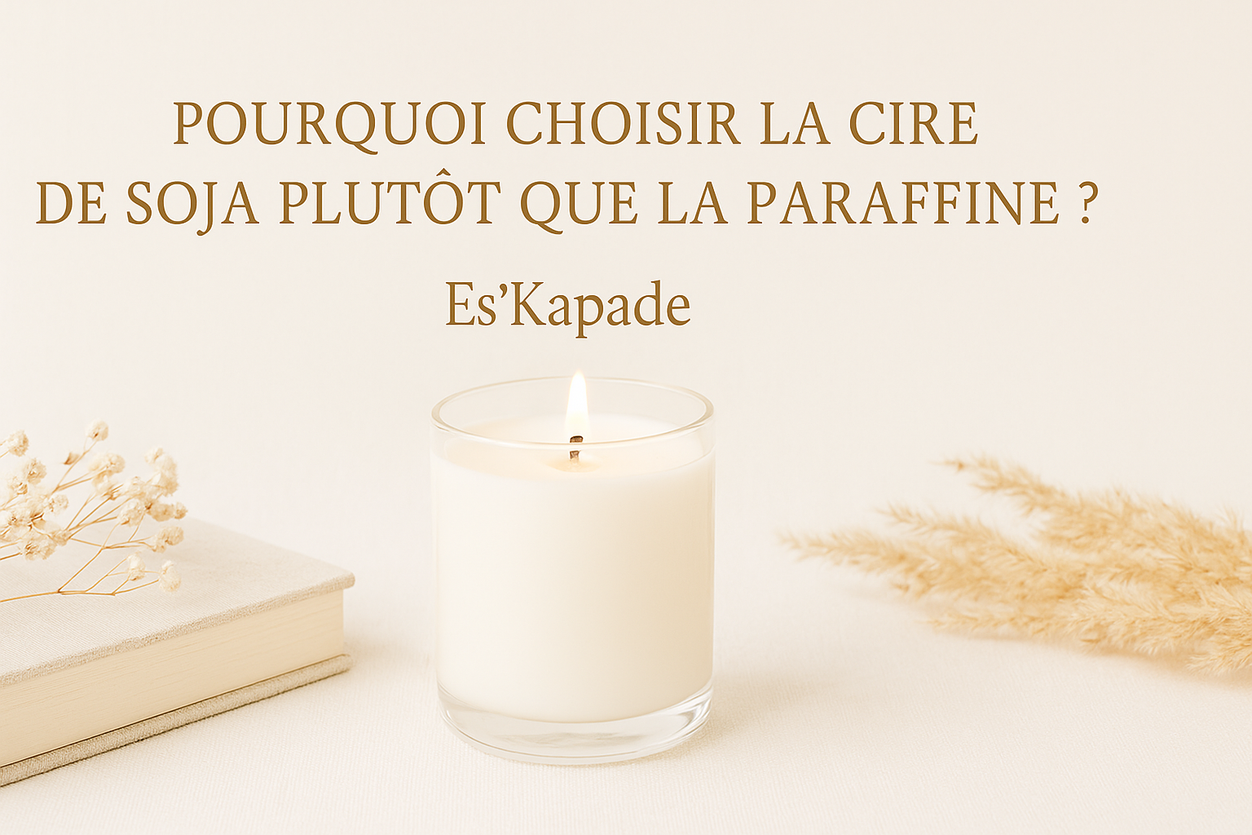 Pourquoi choisir la cire de soja plutôt que la paraffine ?