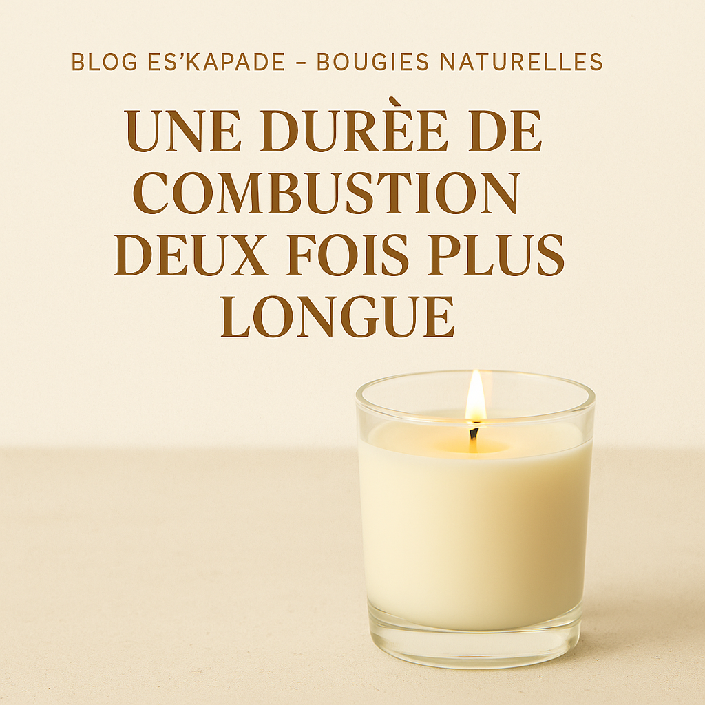 Une durée de combustion deux fois plus longue