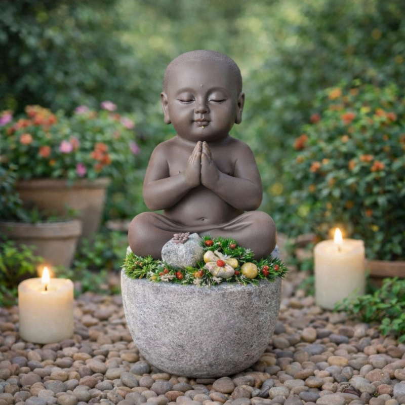 buddha rökelsehållare för meditation