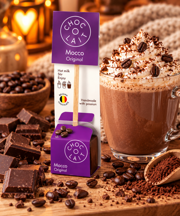 ☕🍫 Cuillère Chocolat Chaud Mocca – 33 g