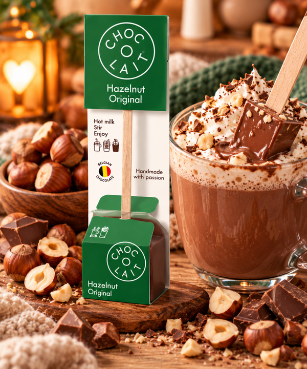🍫 Cuillère Chocolat Chaud Noisette – 33 g