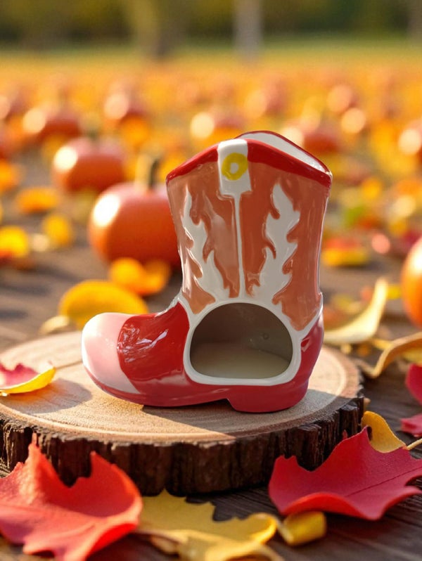 Brûle-parfum Cowboy — style western avec coupelle