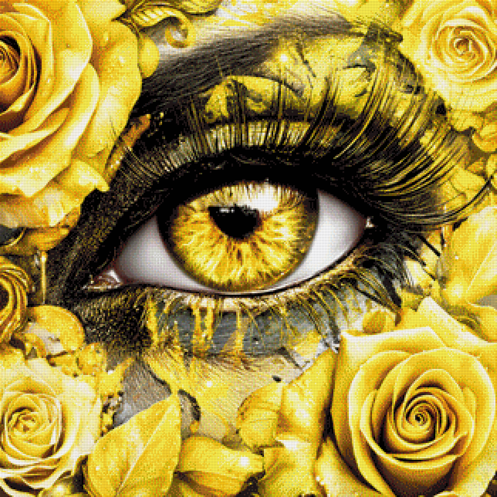Eye of Roses "yellow"