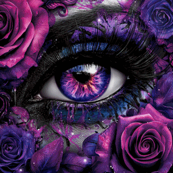 Eye of Roses "violett"