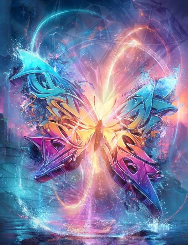 Luminous Metamorphosis (100x130)