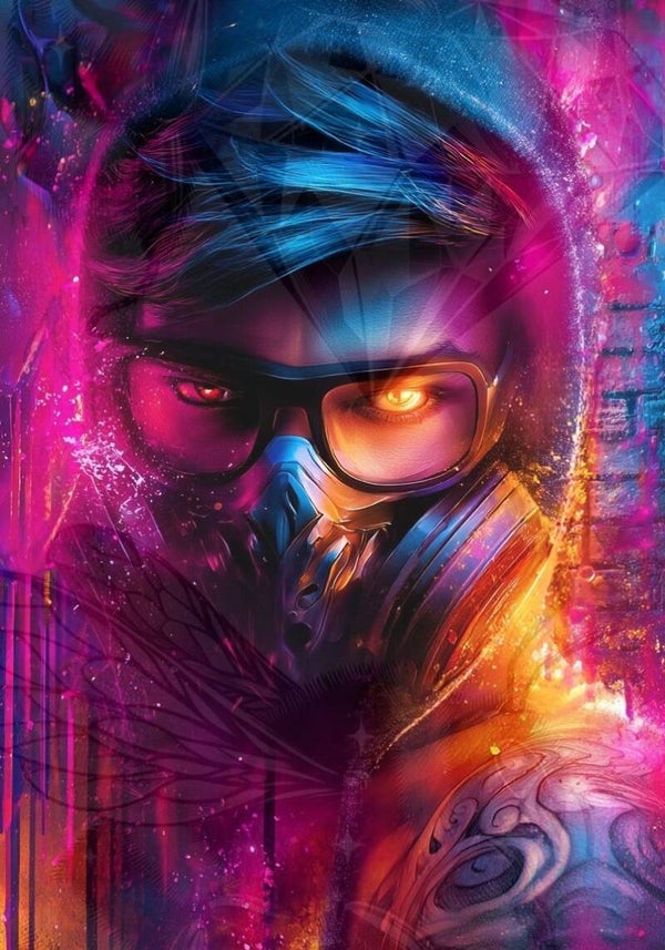 Masked Ambor (70x100)