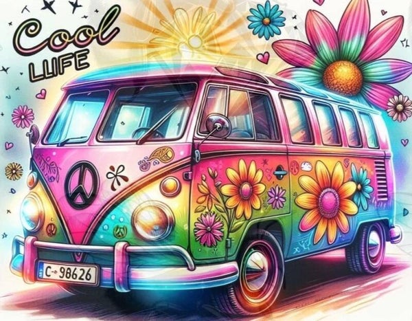 Flower Ride (90x70)