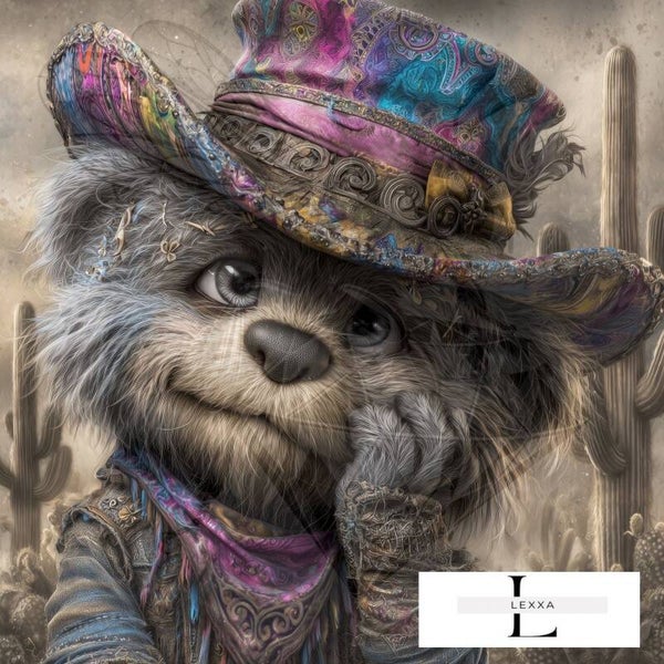 Teddy als Cowboy