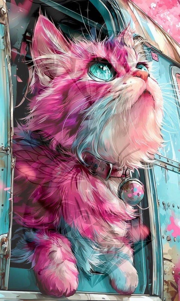 Aquarell-Cat