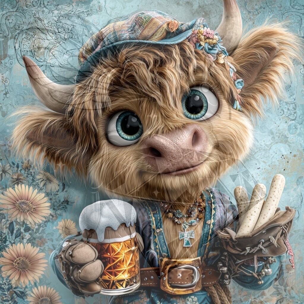 Muh beim Oktoberfest