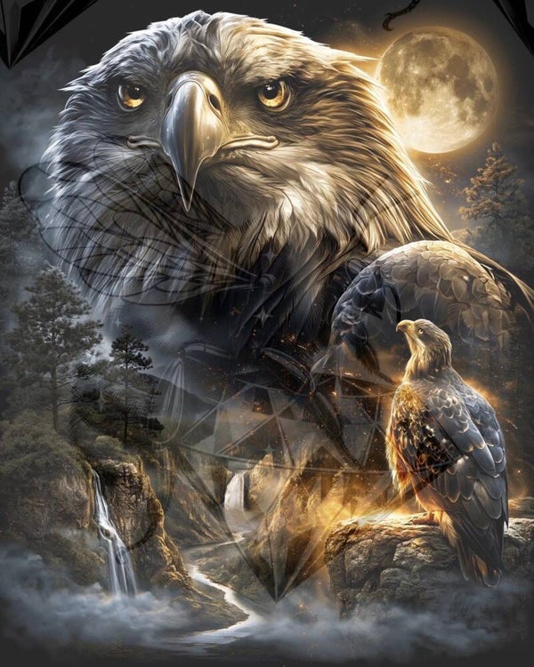 Eagle on Moon
