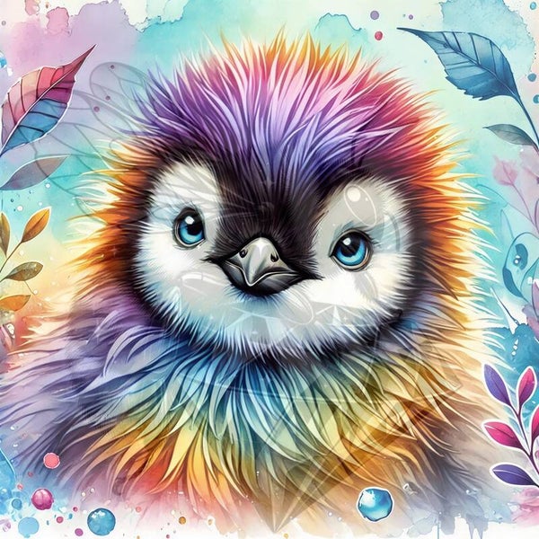 Watercolor Pengo