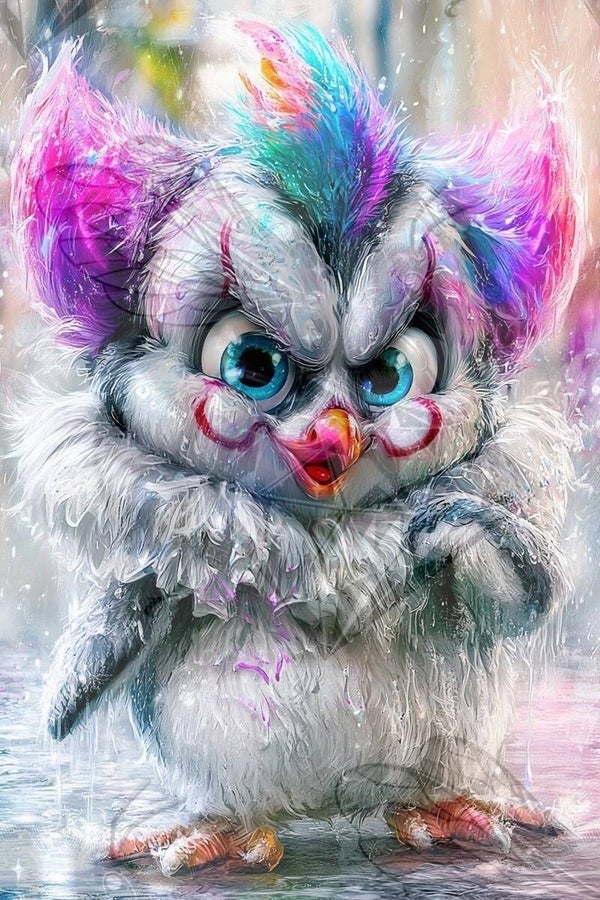 Aurie als Clown
