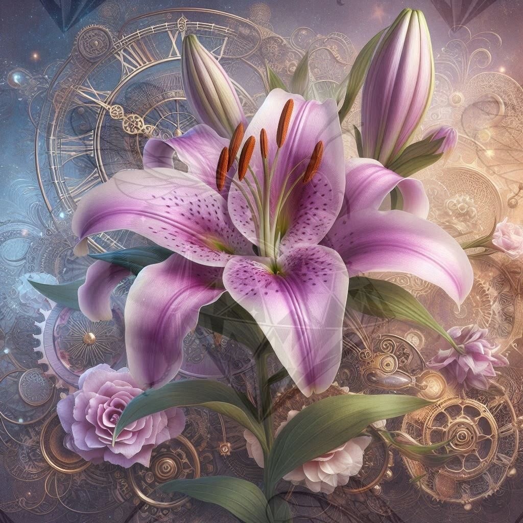 Steampunk Lilien
