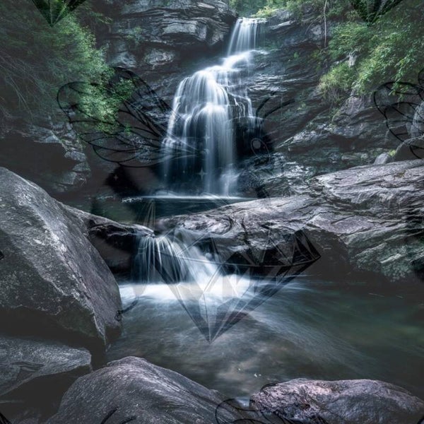 Waterfall in Wood
