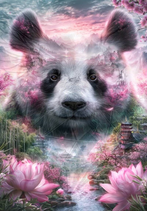 Panda-Silouhette