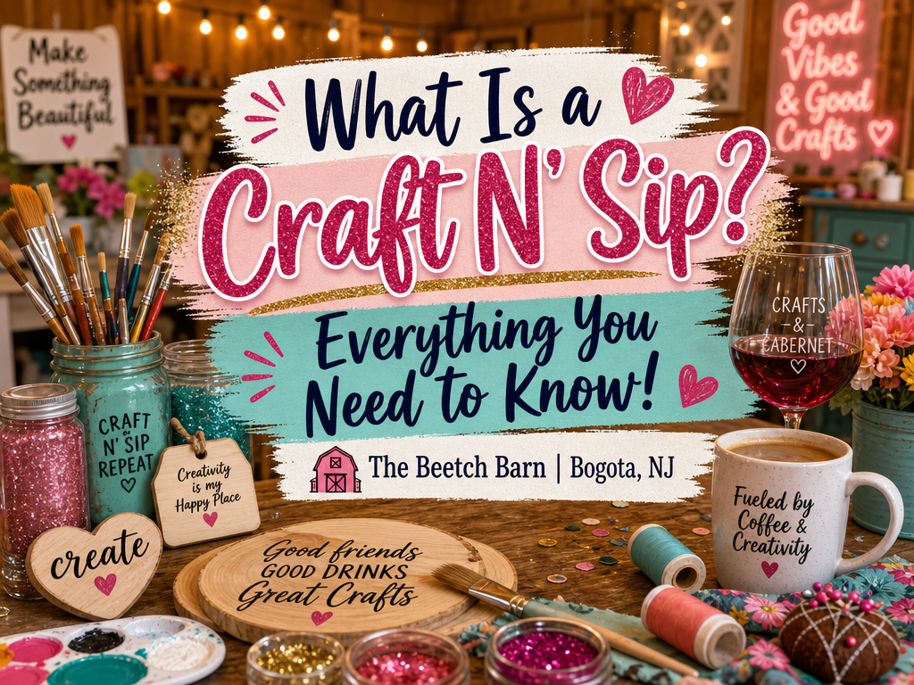 The Craft Corner by The Beetch Barn | The-beetchbarn.com