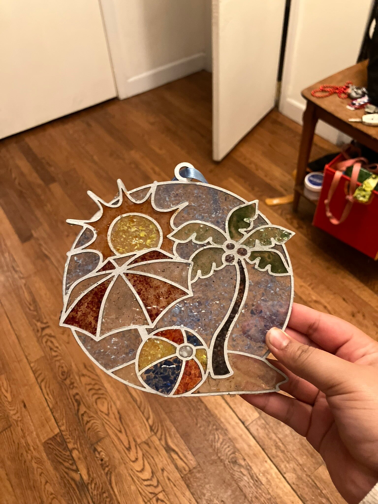 Faux Stained Glass Suncatchers