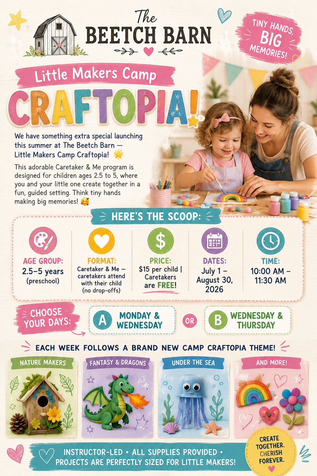 Little Makers Camp Craftopia! 🌟