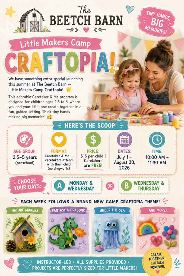 Little Makers Camp Craftopia! 🌟