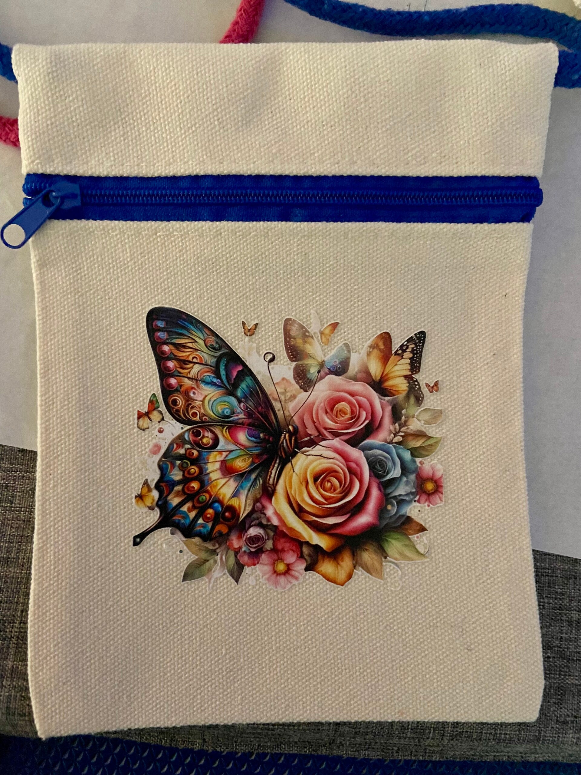 Butterfly crossbody bag