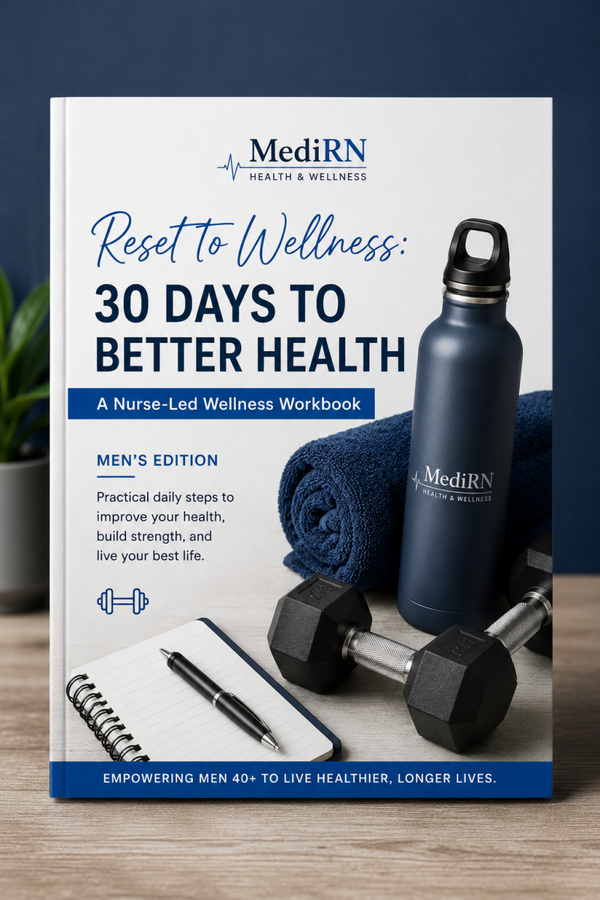 Reset to Wellness: 30 Days to Better Health – Men’s Edition (FREE)