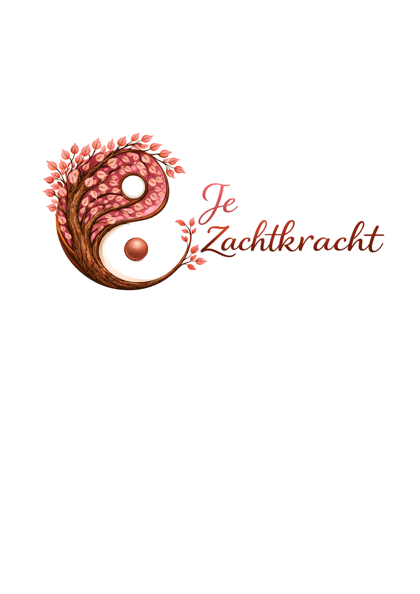 Logo van yoga studio Je Zachtkracht in Beekbergen en Lieren. Yin yoga, privéles, bedrijfsles yoga, onstpanning, meditatie, klankschalen, spiritueel, zen, tijd voor jezelf, zelfhelend vermogen van het lichaam, stilte in jezelf, loslaten