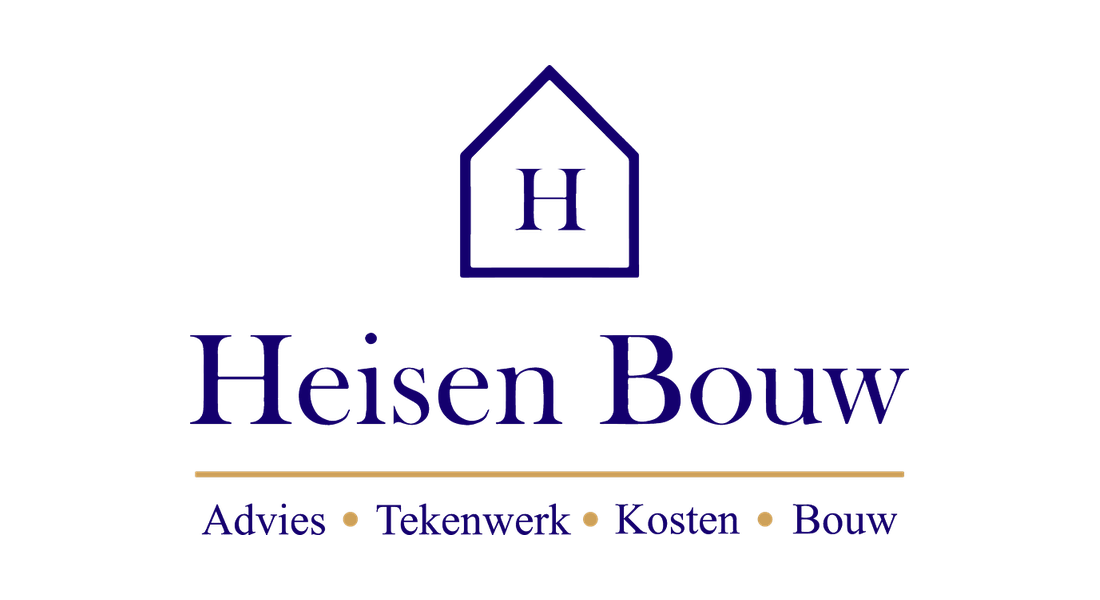 Logo Heisen Bouw: advies, tekenwerk, kosten en bouw