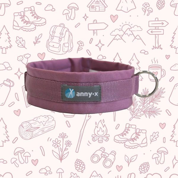 annyx Limited Edition klik halsband Rozenhout