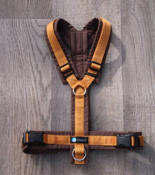 annyx Hondentuigje Bruin Barnsteen L-2good2go