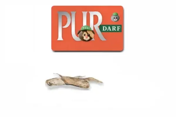 Darf -vis snack-gedroogde Wijting-2 stukd