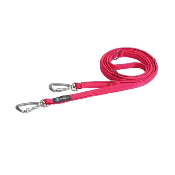 Annyx hondenlijn Safety  vol gewatteerd  Protect Fluor Rose