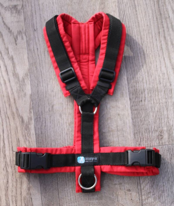 annyx hondentuigje Rood-zwart-M-2good2go