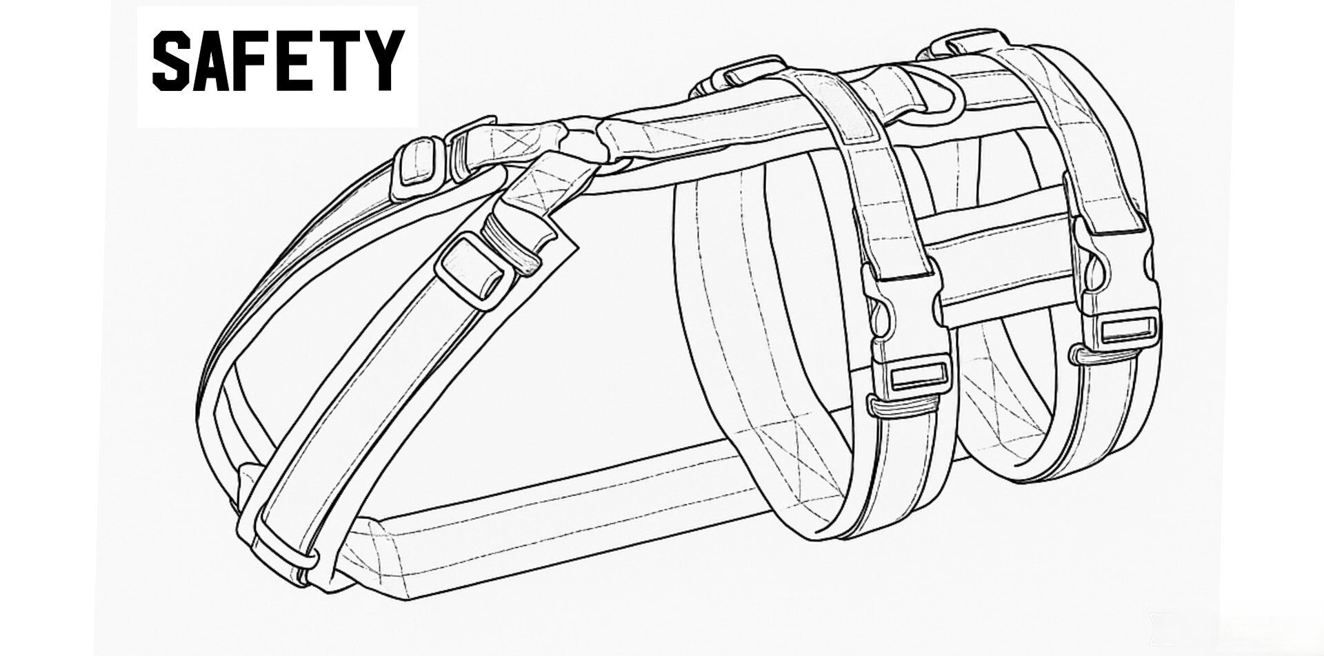ANNYX- Safety FUN  en PROTECT hondentuig  maat M