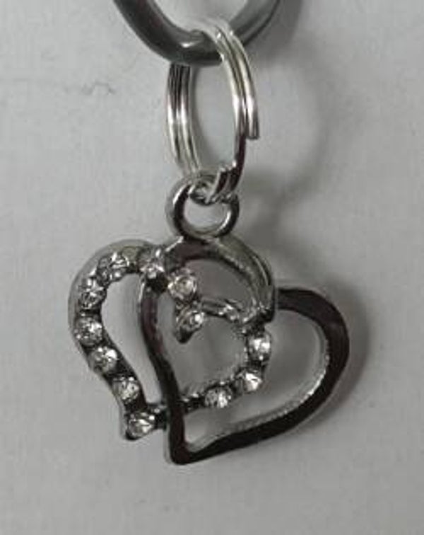 Hartje schuin met steentjes